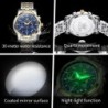 OLEVS Mens Watch Sports Multifunctional Moon Phase Quartz Wristwatch S