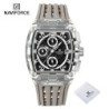 High Quality NAVIFORCE Watches for Man Silica Strap 50M Waterproof Spo