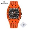 High Quality NAVIFORCE Watches for Man Silica Strap 50M Waterproof Spo