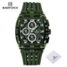 High Quality NAVIFORCE Watches for Man Silica Strap 50M Waterproof Spo