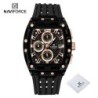 High Quality NAVIFORCE Watches for Man Silica Strap 50M Waterproof Spo