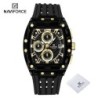 High Quality NAVIFORCE Watches for Man Silica Strap 50M Waterproof Spo