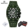 High Quality NAVIFORCE Watches for Man Silica Strap 50M Waterproof Spo