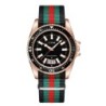New fashionable men's nylon strap calendar watch, luxurious and simple