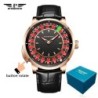 PINDU New Watches European Button Roulette Fun Game Sapphire Glass NH3