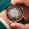 PINDU New Watches European Button Roulette Fun Game Sapphire Glass NH3