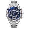Luxury Men's Quartz Watch Classic Business Men Wristwatch Large Dial A