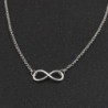 Aihua New Fashion Silver Color Infinity Necklaces & Pendants for Women