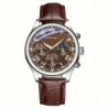 GENEVA High Quality Men's Luxury Belt Fashion Quartz Watch Men Round B