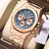 POEDAGAR Luxury Men's Watches Stainless Steel Date Chronograph Male Wa