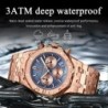 POEDAGAR Luxury Men's Watches Stainless Steel Date Chronograph Male Wa
