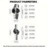 2pcs Couples Dial Cutting Quartz Watch Business Fashion Analog Calenda