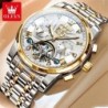 OLEVS Classic Men's Watches Tourbillon Multi-function Full Automatic M