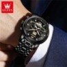 OLEVS Classic Men's Watches Tourbillon Multi-function Full Automatic M