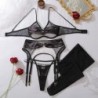 Ellolace Exclusive Women's Lingerie Sets Particular Hot Hollow Breast 