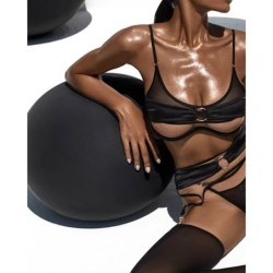 Ellolace Exclusive Women's Lingerie Sets Particular Hot Hollow Breast 