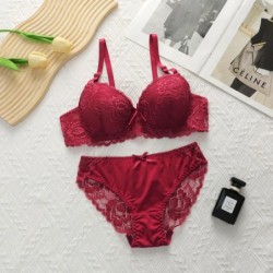 2-piece Sexy Multi-color Lingerie Set For Women's Gathering Push Up Un