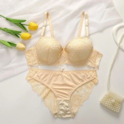 2-piece Sexy Multi-color Lingerie Set For Women's Gathering Push Up Un