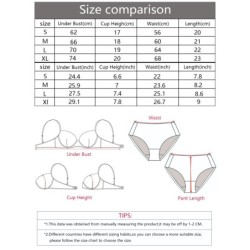 2-piece Sexy Multi-color Lingerie Set For Women's Gathering Push Up Un