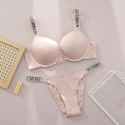 New V Lace Lingerie Set Bra and Brief Women's Sexy Bra and Panty Set C