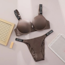 New V Lace Lingerie Set Bra and Brief Women's Sexy Bra and Panty Set C