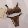 New V Lace Lingerie Set Bra and Brief Women's Sexy Bra and Panty Set C