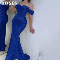 ROSES Pearl Gorgeous Prom Dress Sweetheart Off the Shoulder Hollow Pro