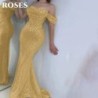 ROSES Pearl Gorgeous Prom Dress Sweetheart Off the Shoulder Hollow Pro