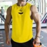 Men's Gym Tank Top Fitness Training Clothing Bat Print Quick-drying Bo