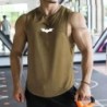 Men's Gym Tank Top Fitness Training Clothing Bat Print Quick-drying Bo