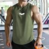 Men's Gym Tank Top Fitness Training Clothing Bat Print Quick-drying Bo