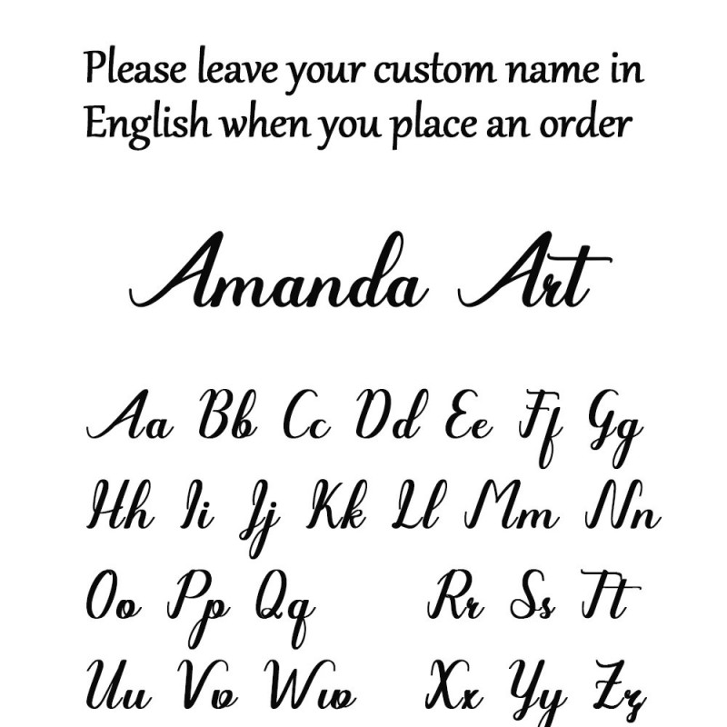 Fashion Custom Name Necklace Stainless Steel Personalised Necklace Wom