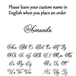 Fashion Custom Name Necklace Stainless Steel Personalised Necklace Wom