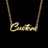 Fashion Custom Name Necklace Stainless Steel Personalised Necklace Wom