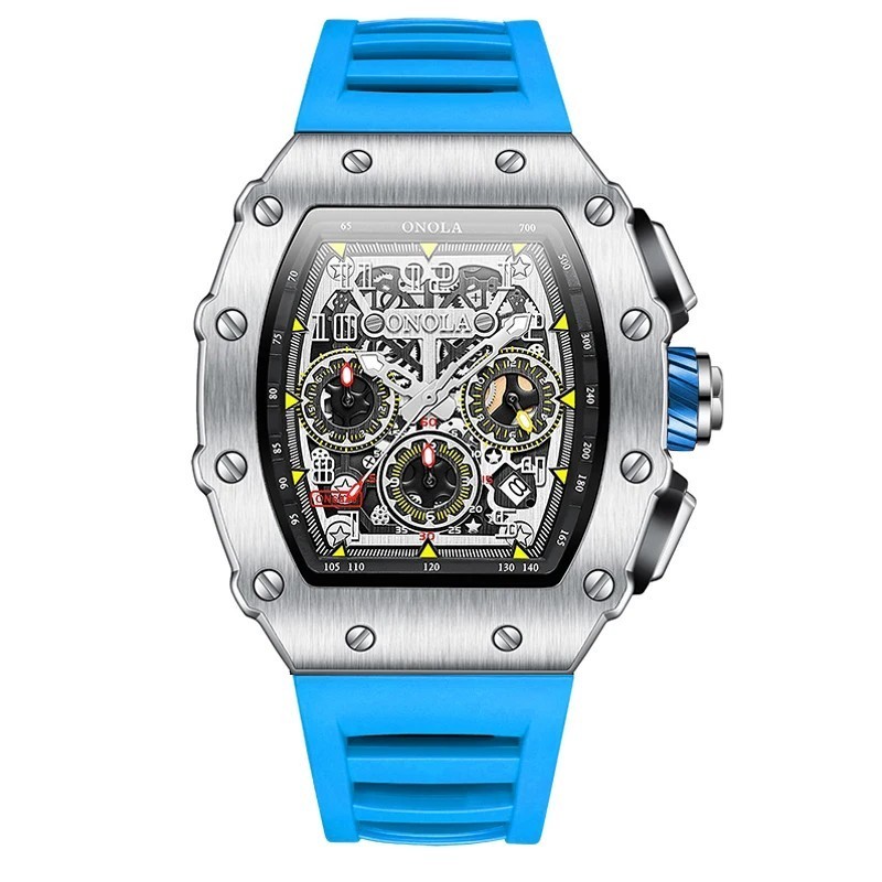 Fashion Men's Watch ONOLA Unique Design Multi-functional Automatic Mec