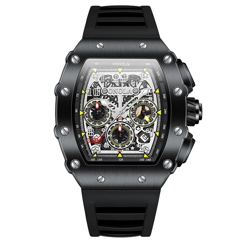 Fashion Men's Watch ONOLA Unique Design Multi-functional Automatic Mec