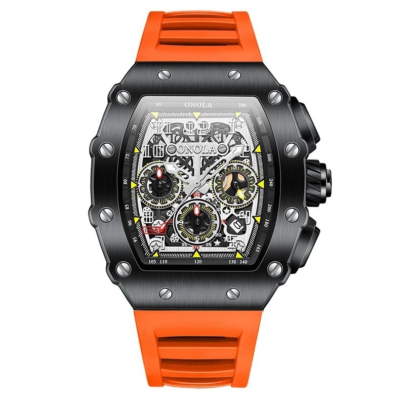 Fashion Men's Watch ONOLA Unique Design Multi-functional Automatic Mec
