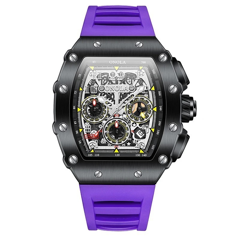 Fashion Men's Watch ONOLA Unique Design Multi-functional Automatic Mec