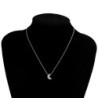 Aihua New Fashion Silver Color Infinity Necklaces & Pendants for Women