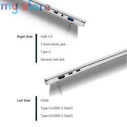 Ninkear S14 Laptop AMD Ryzen™ 5, 14 Inch 2.2K Screen 16GB LPDDR5 1TB SSD Wifi 6 Fingerprint Recognition Computer Notebook [produ