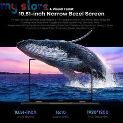 CHUWI MiniBook X N150 Laptop 10.51 Inch 16GB RAM 512GB SSD 2-in-1 Yoga Mode Intel Windows 11 Notebook 360° Flipable WiFi 6 [prod