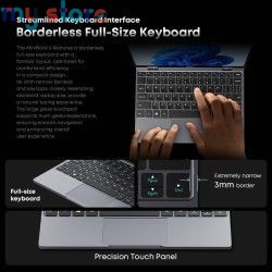 CHUWI MiniBook X N150 Laptop 10.51 Inch 16GB RAM 512GB SSD 2-in-1 Yoga Mode Intel Windows 11 Notebook 360° Flipable WiFi 6 [prod