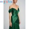 Galarity Customized Evening Dresses 2026 Strapless Ruched Shiny Pleated Long Mermaid Prom Dress Elegant Formal Evening Gown [pro