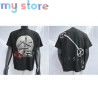 2026 New Cactus Jack Men's American Streetwear Print Tank Top Loose Fit Washed Distressed Vest Sleeveless UTOPIA T-Shirt [produc