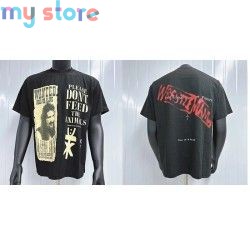 2026 New Cactus Jack Men's American Streetwear Print Tank Top Loose Fit Washed Distressed Vest Sleeveless UTOPIA T-Shirt [produc