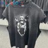 Vintage SAINT Guns N Roses Washed T-Shirts High Quality Dirty Soil Spray Hand Worn Tank Top T Shirt Tee Tops [product.brand] 2 -