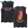 Hot Sale Karol G Bichota Music Album Washed Tank Tops Hip Hop Fashion Men Women Breathable Cozy Cotton Oversized Sleeveless Tees