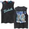 Hot Sale Karol G Bichota Music Album Washed Tank Tops Hip Hop Fashion Men Women Breathable Cozy Cotton Oversized Sleeveless Tees