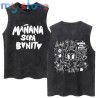 Hot Sale Karol G Bichota Music Album Washed Tank Tops Hip Hop Fashion Men Women Breathable Cozy Cotton Oversized Sleeveless Tees