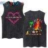 Hot Sale Karol G Bichota Music Album Washed Tank Tops Hip Hop Fashion Men Women Breathable Cozy Cotton Oversized Sleeveless Tees